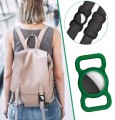 ETUI DO APPLE AIRTAG WZMACNIANE NA OBROŻĘ DLA PSA KOTA DO SMYCZY | ZIELONE