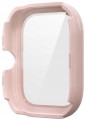 ETUI OCHRONNE CASE + SZKŁO HARTOWANE 2W1 DO XIAOMI REDMI WATCH 5 | RÓŻOWE