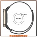 PASEK BRANSOLETA DO XIAOMI REDMI WATCH 3 OPASKA DO ZEGARKA | SREBRNY