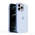 ETUI MATOWE Z RAMKĄ NA APARAT DO IPHONE 12 PRO MAX