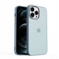 ETUI MATOWE Z RAMKĄ NA APARAT DO IPHONE 12 PRO MAX
