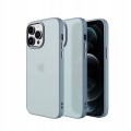 ETUI MATOWE Z RAMKĄ NA APARAT DO IPHONE 12 PRO MAX