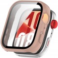 ETUI OCHRONNE CASE + SZKŁO HARTOWANE 2W1 DO HUAWEI WATCH FIT 4 | RÓŻOWE