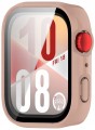 ETUI OCHRONNE CASE + SZKŁO HARTOWANE 2W1 DO HUAWEI WATCH FIT 4 | RÓŻOWE