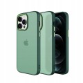 ETUI MATOWE Z RAMKĄ NA APARAT DO IPHONE 12 PRO MAX