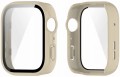 ETUI OCHRONNE CASE + SZKŁO HARTOWANE 2W1 DO HUAWEI WATCH FIT 4 | BEŻOWE