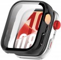 ETUI OCHRONNE CASE + SZKŁO HARTOWANE 2W1 DO HUAWEI WATCH FIT 4 | CZARNE