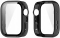 ETUI OCHRONNE CASE + SZKŁO HARTOWANE 2W1 DO HUAWEI WATCH FIT 4 | CZARNE