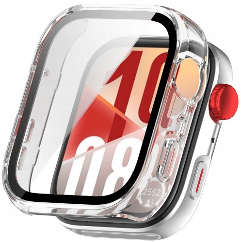 ETUI OCHRONNE CASE + SZKŁO HARTOWANE 2W1 DO HUAWEI WATCH FIT 4 | BEZBARWNE