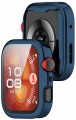 ETUI 2W1 Z OSŁONĄ NA EKRAN 360° CASE DO HUAWEI WATCH FIT 4 | GRANATOWE