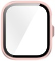 ETUI OCHRONNE + SZKŁO HARTOWANE 2W1 DO HUAWEI WATCH FIT 4 PRO | RÓŻOWY MAT
