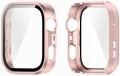 ETUI OCHRONNE + SZKŁO HARTOWANE 2W1 DO HUAWEI WATCH FIT 4 PRO | RÓŻOWY MAT
