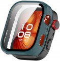 ETUI OCHRONNE + SZKŁO HARTOWANE 2W1 DO HUAWEI WATCH FIT 4 PRO | ZIELONE