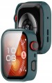 ETUI OCHRONNE + SZKŁO HARTOWANE 2W1 DO HUAWEI WATCH FIT 4 PRO | ZIELONE