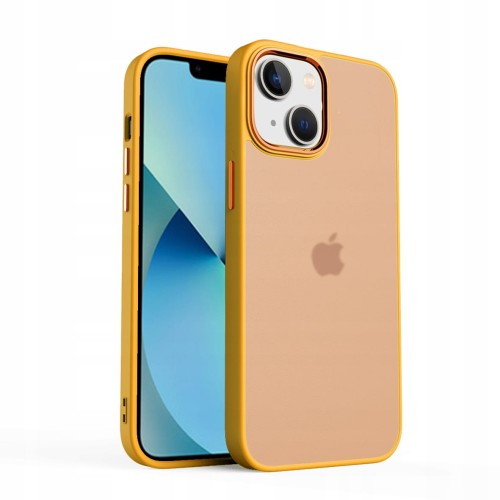 ETUI MATOWE Z RAMKĄ NA APARAT DO IPHONE 13