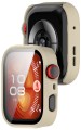ETUI OCHRONNE CASE + SZKŁO HARTOWANE 2W1 DO HUAWEI WATCH FIT 4 PRO | BEŻOWE