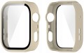 ETUI OCHRONNE CASE + SZKŁO HARTOWANE 2W1 DO HUAWEI WATCH FIT 4 PRO | BEŻOWE