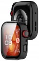 ETUI OCHRONNE CASE + SZKŁO HARTOWANE 2W1 DO HUAWEI WATCH FIT 4 PRO | CZARNE