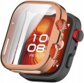 ETUI 2W1 Z OSŁONĄ NA EKRAN 360° CASE DO HUAWEI WATCH FIT 4 PRO | RÓŻOWE ZŁOTO