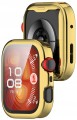 ETUI 2W1 Z OSŁONĄ NA EKRAN 360° CASE DO HUAWEI WATCH FIT 4 PRO | ZŁOTE