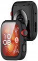 ETUI 2W1 Z OSŁONĄ NA EKRAN 360° CASE DO HUAWEI WATCH FIT 4 PRO | CZARNE