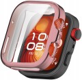 ETUI 2W1 Z OSŁONĄ NA EKRAN 360° CASE DO HUAWEI WATCH FIT 4 PRO | RÓŻOWE