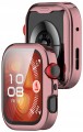 ETUI 2W1 Z OSŁONĄ NA EKRAN 360° CASE DO HUAWEI WATCH FIT 4 PRO | RÓŻOWE