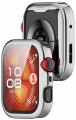 ETUI 2W1 Z OSŁONĄ NA EKRAN 360° CASE DO HUAWEI WATCH FIT 4 PRO | SREBRNE