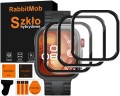 3X SZKŁO HYBRYDOWE OCHRONNE 3D DO HUAWEI WATCH FIT 4 PRO + ZESTAW DO MONTAŻU