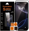 Szkło Hartowane RabbitMob 5D Full Glue do iPhone 16 Pro + Zestaw do Montażu