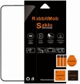 Szkło Hartowane RabbitMob 5D Full Glue do iPhone 16 Pro + Zestaw do Montażu