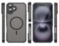 Etui Matowe RabbitMob do iPhone 16 Shockproof Case do MagSafe | Wzmacniane Rogi