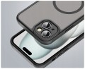 Etui Matowe RabbitMob do iPhone 15 Plus Shockproof Case do MagSafe | Wzmacniane Rogi