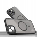 Etui Matowe RabbitMob do iPhone 15 Plus Shockproof Case do MagSafe | Wzmacniane Rogi