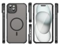 Etui Matowe RabbitMob do iPhone 15 Plus Shockproof Case do MagSafe | Wzmacniane Rogi