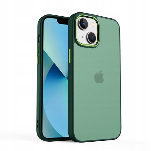 ETUI MATOWE Z RAMKĄ NA APARAT DO IPHONE 13 MINI