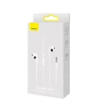 Baseus Encok H17 słuchawki przewodowe minijack 3.5mm biały