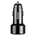 Baseus Magic Series Dual QC - ładowarka samochodowa Quick Charge 3.0 2x USB 45W 6A czarny