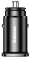 Baseus Square PPS inteligentna ładowarka samochodowa z portami USB Quick Charge 4.0 QC 4.0 i USB-C PD 3.0 SCP czarny
