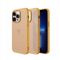 ETUI MATOWE Z RAMKĄ NA APARAT DO IPHONE 13 PRO MAX