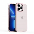 ETUI MATOWE Z RAMKĄ NA APARAT DO IPHONE 13 PRO MAX