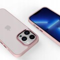 ETUI MATOWE Z RAMKĄ NA APARAT DO IPHONE 13 PRO MAX