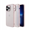 ETUI MATOWE Z RAMKĄ NA APARAT DO IPHONE 13 PRO MAX