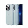 ETUI MATOWE Z RAMKĄ NA APARAT DO IPHONE 13 PRO MAX