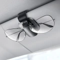 Baseus samochodowy uchwyt klips na okulary do okularów czarny