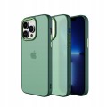 ETUI MATOWE Z RAMKĄ NA APARAT DO IPHONE 13 PRO MAX