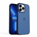 ETUI MATOWE Z RAMKĄ NA APARAT DO IPHONE 13 PRO MAX