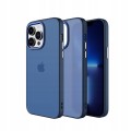ETUI MATOWE Z RAMKĄ NA APARAT DO IPHONE 13 PRO MAX