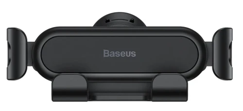 Baseus grawitacyjny uchwyt samochodowy na telefon na kratkę nawiewu (Air Outlet Version) czarny 