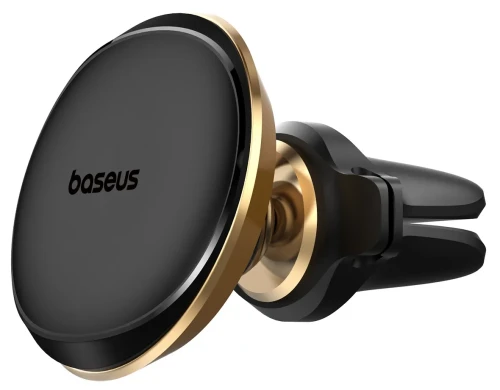Uchwyt samochodowy Baseus magnetyczny na kratkę nawiewu - czarno-złoty